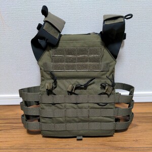 TMC Crye Precisionタイプ JPC プレートキャリア ダミープレートセット レンジャーグリーン