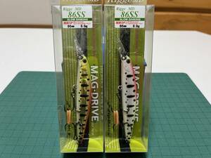 22　ZIP BAITS ジップベイツ　リッジMD86SS　カラー：オリジナルカラー　２個セット 【新品未使用】