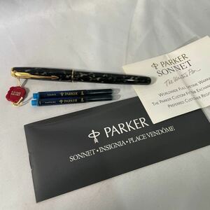 【送料無料】PARKER SONNET ペン先18K 万年筆 