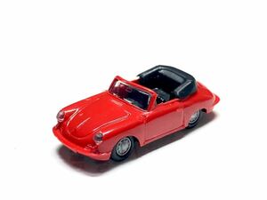 Praline Porsche 356 356C Cabriolet ポルシェ カブリオレ 1/87 レッド