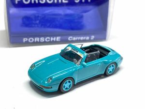 Euromodell Porsche 911 (993) Cabrio ポルシェ カブリオレ 1/87 ブルー