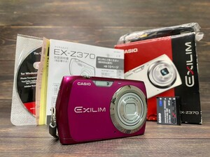 CASIO カシオ EXILIM EX-Z370 コンパクトデジタルカメラ 元箱付き #28