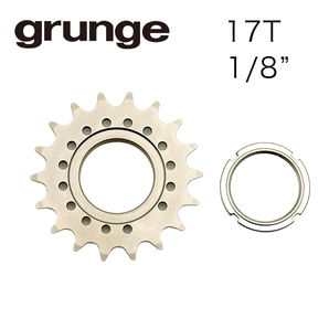 Grunge FIXEDギア 17T 厚歯 固定ギア トラックコグ ピスト/フィックス/トラック/グランジ/コグ/スプロケットの画像2