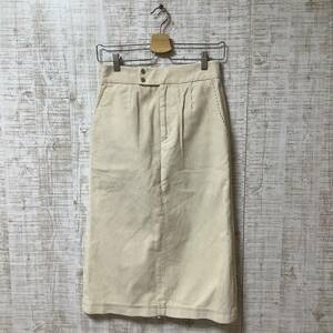 M27◇MAISON HONORE | メゾン オノレ　スカート　アイボリー　バックスリット　サイズ1