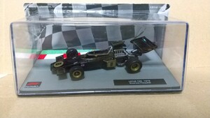 デアゴスティーニ F1マシンコレクション 1/43スケール ロータス72D 1972年式 未開封品