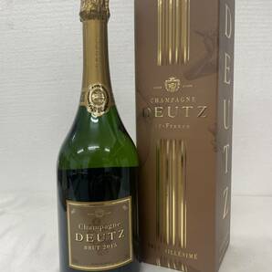 注目！【稀少 シャンパン】DEUTZ ドゥーツ ブリュット 2015 ミレジム 750ml 12% 箱付 シャンパーニュの画像1