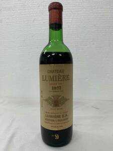 【古酒　ヴィンテージワイン】シャトールミエール　赤　1977年　750ml 山梨県ワイン　贈答用　47歳の方へ