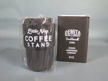 RIVER★ウォールマグ3色4点セット little nap coffee stand DEMITA Doubllewall 350ml ポリプロピレン×シリコンゴム製★未使用_画像8