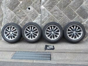 中古★トヨタ：200系ハイエース　17×6.5J＆TOYO H2 215/60R17　4本★