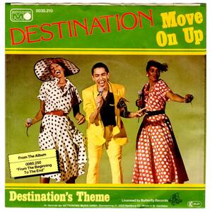 DISCO FUNK.SOUL.45 / Destination / Move On Up / Curtis Mayfield / 7インチ 