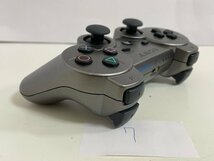 現状販売　ゲーム　コントローラ　パッド　PS3　プレイステーション3　デュアルショック3　メタリックグレー　SAKA7_画像3