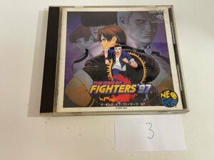 SNK　ネオジオCD　NEOGEO 　動作確認済 ザ キング オブ ファイターズ '97 SAKA3