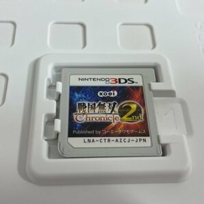 任天堂 3DS ニンテンドー3DS ケース説明書付き  接点洗浄済 戦国無双 クロニクル 2nd SAKA2の画像7