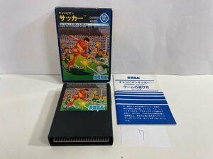 SEGA　セガ　マスターシステム　マーク3　箱説有り　 接点洗浄済 チャンピオン サッカー SAKA7