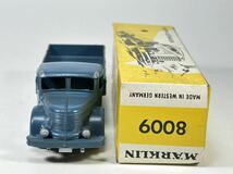 (s696) MARKLIN 8009 KRUPP-LASTWAGEN メルクリン ミニカー 当時物_画像6