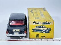 (s709) Dalia solido SEAT 1500 POLICIA Turismo berlina 1/43 ダリア ソリド ミニカー 希少 当時物 _画像3