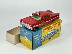 (s739) MILTON MINI AUTO CARS CHEVROLET FIRE SERVICE CAR 309 ミニカー 当時物