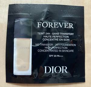 0,7MLX1 Bag Liquid Foundation! Dior Forever Furuid Mat 1n новый / нераскрытый