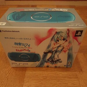  new goods unused unopened PSP Sony PlayStation portable Hatsune Miku Project DIVA 2nd fully pack HSN-0039 SEGA PSP-3000 SONY