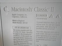 ■通電確認済■Apple Macintosh Classic2 M4150 キーボード、電源付 マッキントッシュ クラシック 2_画像5