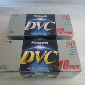 ■未使用品■Panasonic ミニDV DVC 18本セット LPモード90 パナソニック miniDV 標準モード60の画像1