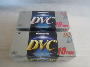 # unused goods #Panasonic Mini DV DVC 18 pcs set LP mode 90 Panasonic miniDV standard mode 60