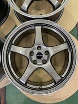 クロススピード CR5 ホイール 4本セット　17×7.5J インセット +40 5H-100 ブロンズメタル　インプレッサGDB/GRB/R205 プリウス 86 対応_画像3