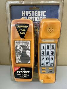 未開封　レア　希少　非売品　電話機 ヒステリックグラマー　ノベルティ　HYSTERIC GLAMOUR トリムフォン　保管品【6231】