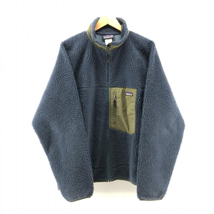 【中古】Patagonia 07年製 レトロX ネイビー 23055F7 △状態　サイズ L　パタゴニア[240024451409]