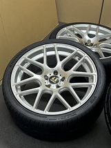 ホイール付タイヤ４本セット MERCEDES-BENZ, AUDI, A4 A5 A6 19×8.5JJ+45 PCD112 245/35/19 KUMHO ハブ-66.6_画像2