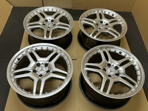 中古ホイール４本セット　メルセデス・ベンツ AMGタイプ 19×9.5J+38 19×8.5J+35 PCD112