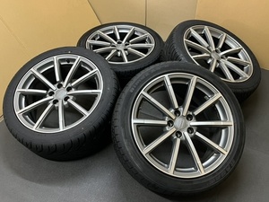 ホイール付タイヤ４本セット AUDI Q3 Q5 A8 A7 アウディ純正、ドイツ製 8.5J×19H2 ET36 PCD112 255/40/19 AUDI 