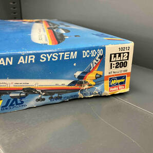 パーツ袋開封品 箱破れ、傷み有 プラモデル ハセガワ 1/200 日本エアシステム DC-10-30の画像3