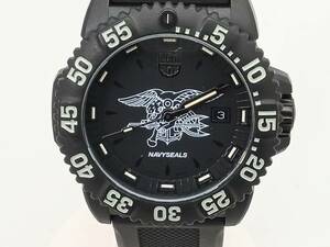 LUMINOX NAVYSEALS 3HLX 205 250 ルミノックス ネイビーシールズ 黒文字盤 クォーツ メンズ 日本限定250本 腕時計