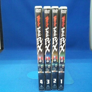 仮面ライダー BLACK RX volume.1～4 全4巻セットの画像1