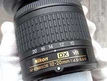 Nikon AF-P DX NIKKOR VR AF-P DX NIKKOR 10-20mm 1:4.5-5.6G VR 交換レンズ_画像5