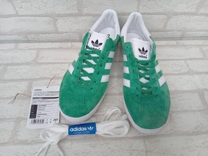 adidas GAZELLE 85 GY2532 アディダス ガゼル ローカット スニーカー メンズ グリーン スエード 26.5cm カジュアル 替え紐付き 状態考慮