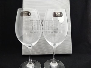 RIEDEL Lee Dell wine glass pair 