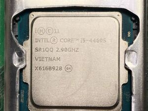 【確認動画】L62016 CPU Intel Core i5-4460s SR1QQ 2.90GHz 動作品 　中古　 