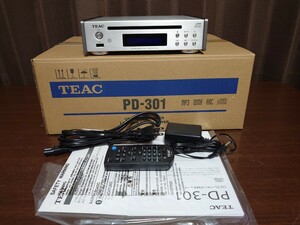 ティアック TEAC FMチューナー搭載 CDプレーヤー PD-301 動作品美品元箱付きです！