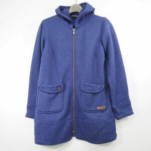 Melel Merrell Full -Zip Fleece Foose Foody Long Jacket Parker (S/P) Gulk Blue Ultramarine Blue