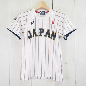 アシックス asics 野球日本代表侍ジャパンレプリカユニフォームTシャツ(120)ホーム