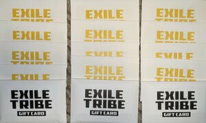 EXILE TRIBE　カード　15万円分