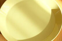 4302 未使用　26cm プレート　イエロー　ARABIA FINLAND 王冠マーク　ティーマ　teema アラビア　食器　皿_画像2