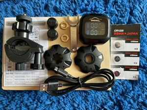 タイヤ空気圧モニター　TPMS バイク用　中古品