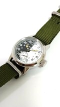 ワケあり◆エルジン◆ELGIN 24時間表示 ミリタリー ウォッチ WW2 腕時計 アンティークウォッチ 機械式手巻き_画像2