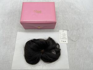 【1円スタート】Yuki F41M 女性用ポイントウィッグ 人毛50％ トップウィッグ 部分用 レディース ユキ DM0222N