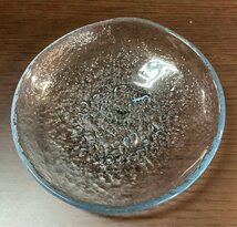 小樽　大正硝子館　ガラス工芸　酒器　ぐい呑み　小皿　カップ＆ソーサー　中古　札幌発_画像7