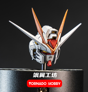 【TORNADO HOBBY】1/100 MG ストライクフリーダム 用 ヘッドパーツ 色付き 3Dプリント品 改造 未組立 プラモデル 新品