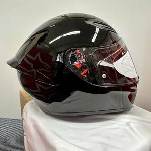 新品 AGV K1S フルフェイスヘルメット カラー：艶ありブラック 欧米仕様 サイズ M 送料込 22,000円 AGHK1SBKMの画像5